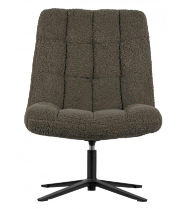 Fauteuil Pivotant Job Teddy Vert