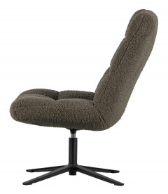 Fauteuil Pivotant Job Teddy Vert