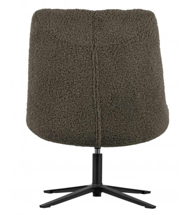 Fauteuil Pivotant Job Teddy Vert