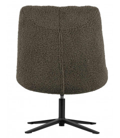 Fauteuil Pivotant Job Teddy Vert Fauteuil Pivotant Job Teddy Vert