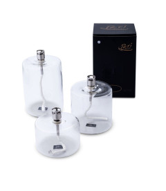 Bougie Éternelle Cylindre Chromé MM 8cm Bougie Éternelle Cylindre Chromé MM 8cm