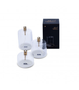 Bougie Éternelle Cylindre Laitonnée PM 5cm 2