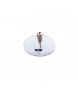 Lampe à huile Galet Laitonnée 10cm S