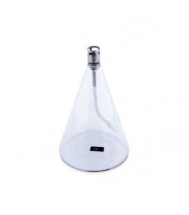 Lampe à huile Icone Chromé 15cm M
