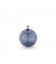 Lampe à huile Ronde Grise Chromée 11cm M