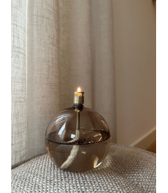 Bougie Eternelle Ronde Champagne Chromée 9cm S Bougie Eternelle Ronde Champagne Chromée 9cm S