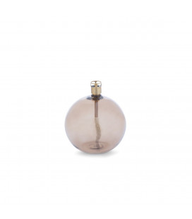 Lampe à huile Ronde Champagne Chromée 9cm S