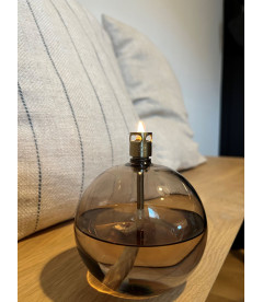 Bougie Eternelle Ronde Champagne Chromée 9cm S Bougie Eternelle Ronde Champagne Chromée 9cm S