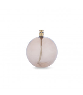 Lampe à huile Ronde Champagne Chromée 11cm M