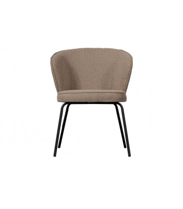 Chaise Admit Velours Bouclé BeigeWOOOD by De Eekhoorn