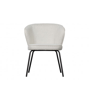 Chaise Admit Velours Bouclé NaturelWOOOD by De Eekhoorn