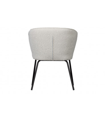 Chaise Admit Velours Bouclé NaturelWOOOD by De Eekhoorn