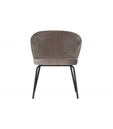 Chaise Admit Velours KakiWOOOD by De Eekhoorn