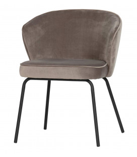 Chaise Admit Velours KakiWOOOD by De Eekhoorn