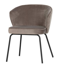 Chaise Admit Velours KakiWOOOD by De Eekhoorn Chaise Admit Velours KakiWOOOD by De Eekhoorn