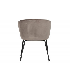 Chaise Admit Velours KakiWOOOD by De Eekhoorn Chaise Admit Velours KakiWOOOD by De Eekhoorn