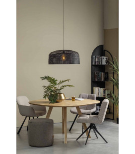 Chaise Pivotante Vinny Bouclé Sable 2