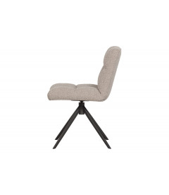 Chaise Pivotante Vinny Bouclé Sable Chaise Pivotante Vinny Bouclé Sable