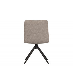 Chaise Pivotante Vinny Bouclé Sable Chaise Pivotante Vinny Bouclé Sable
