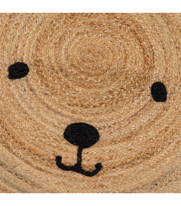 Tapis En Jute Ourson
