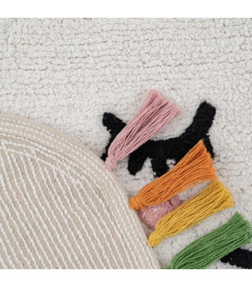 Tapis En Coton Nuage 100x60cm