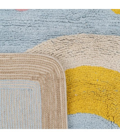 Tapis En Coton Cirque150x110cm Tapis En Coton Cirque150x110cm