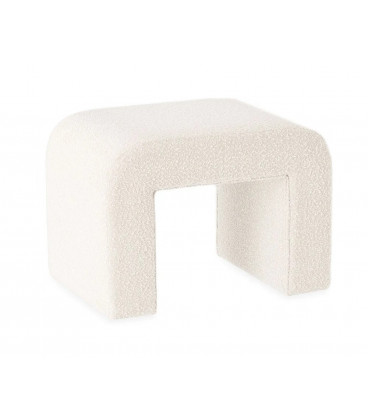 Pouf Lhassa Blanc Bouclette