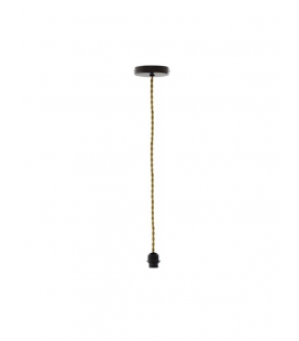Câble pour Suspension Torsadé Marron H.150cm