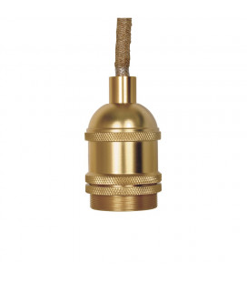 Câble pour Suspension en corde et Métal Laiton Doré (D.5xH.80cm) 2