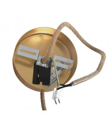 Câble pour Suspension en corde et Métal Laiton Doré (D.5xH.80cm)