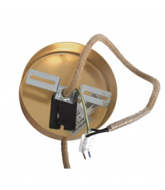 Câble pour Suspension en corde et Métal Laiton Doré (D.5xH.80cm)