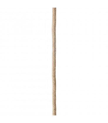 Câble pour Suspension en corde et métal Noir douille H.110cm