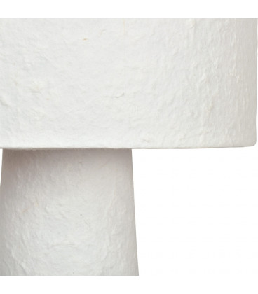 Lampadaire saturne blanc  H130cm