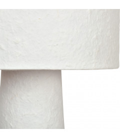 Lampadaire saturne blanc  H130cm Lampadaire saturne blanc  H130cm