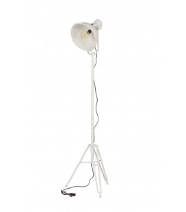 Lampadaire Spotlight 167cm Métal Blanc