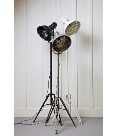 Lampadaire Spotlight 167cm Métal BlancWOOOD by De Eekhoorn Lampadaire Spotlight 167cm Métal BlancWOOOD by De Eekhoorn