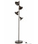 Lampe 4 Spots Fer Marron Foncé