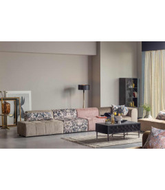 Lampadaire Blackout Too métal noir/brassWOOOD by De Eekhoorn