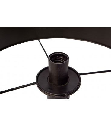 Lampadaire Blackout Too métal noir/brassWOOOD by De Eekhoorn