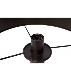 Lampadaire Blackout Too métal noir/brassWOOOD by De Eekhoorn