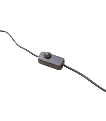 Lampadaire Blackout Too métal noir/brassWOOOD by De Eekhoorn