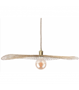 Abat-Jour seul Papillon Bambou Ø75cm