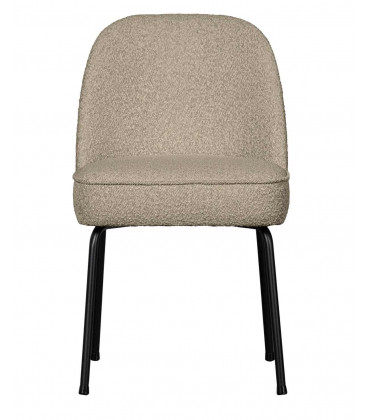 Chaise Vogue Bouclé BeigeWOOOD by De Eekhoorn