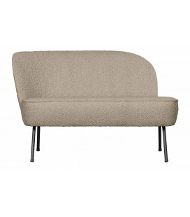 Banquette Vogue Gauche Lounge Bouclé Beige
