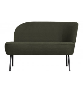 Banquette Vogue Droite Lounge Tissé Vert Chaud
