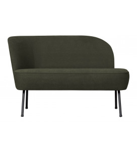 Banquette Vogue Gauche Lounge Tissé Vert Chaud