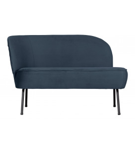 Banquette Vogue Gauche Lounge Velours Teal
