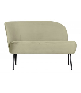 Banquette Vogue Gauche Lounge Velours Pistache