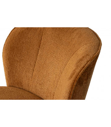 Fauteuil Sara Velours CognacWOOOD by De Eekhoorn