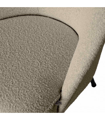 Fauteuil Vogue Bouclé BeigeWOOOD by De Eekhoorn